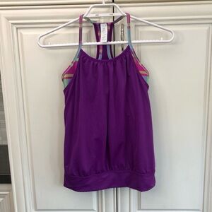 Ivivva by Lululemon girl’s Double Dutch tank top